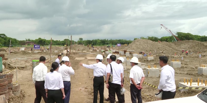 Energy Sector : Progress of the refinery project inspected | Myanmar ...