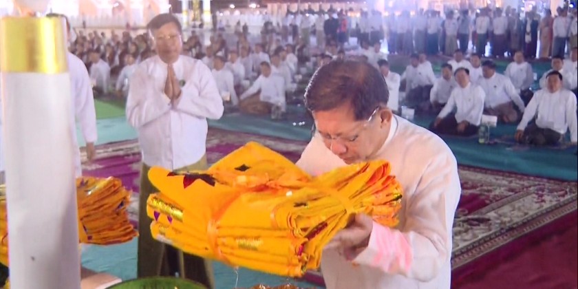Offering of Mathoe-Thingan: Acting President, SSPC Chairman offered ...