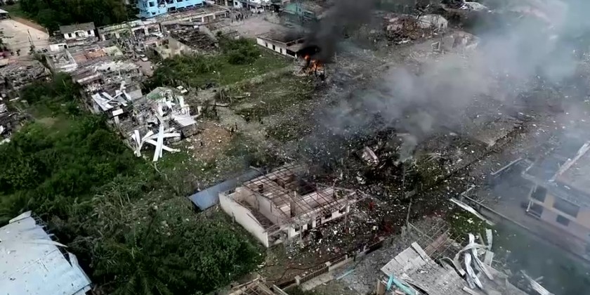 Nine die, over 115 injured in firework warehouse explosion | Myanmar ...