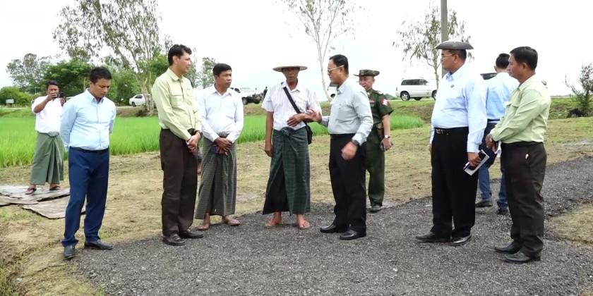 Rural Development : MCRD Union Minister tours in Bago and Yangon ...