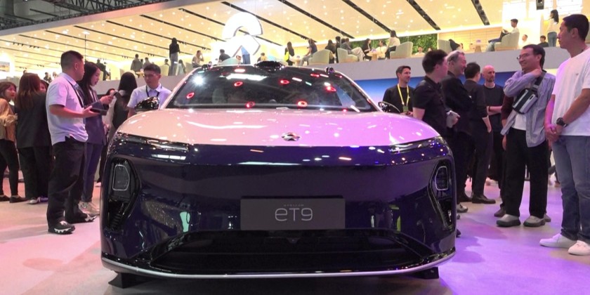 Chinese EV makers promote new cars at Beijing auto show | Myanmar ...