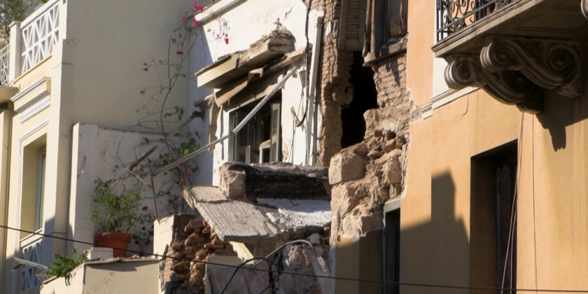 Six missing after building collapses in historic Athens district ...