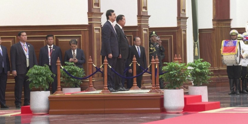 Cambodia’s Hun Sen welcomes Pakistan's senate chairman | Myanmar ...