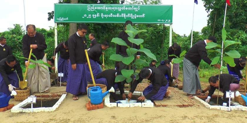 Monsoon Tree-planting Ceremony: UCJ attended the ceremony and planted ...