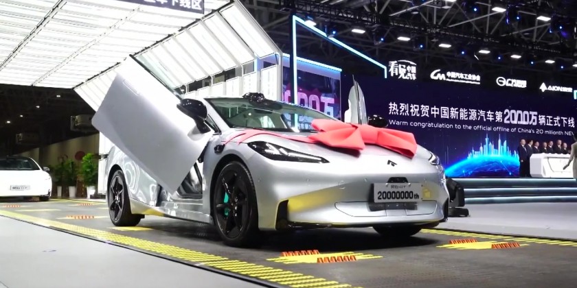 China registers record output of 20 mln NEVs | Myanmar International TV