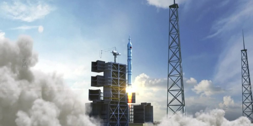 Manned Lunar Exploration Rocket Models | Myanmar International TV