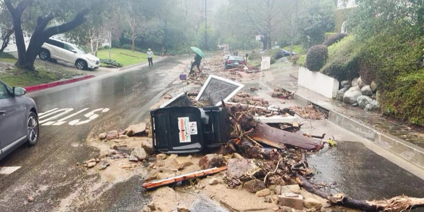 Powerful California storm brings record rain | Myanmar International TV