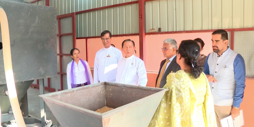 Projects Completion Ceremony: MoALI DM attended and delivered an ...