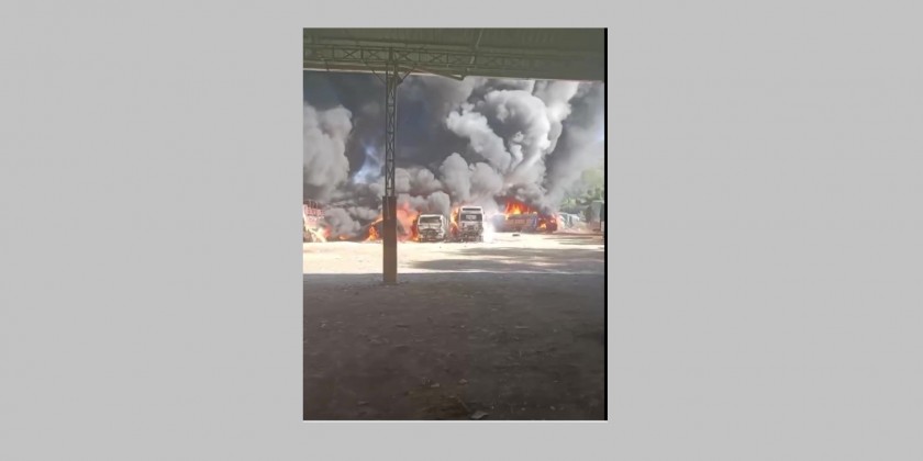 Drop Bomb Attack: Extensive damage to imported goods as numerous ...