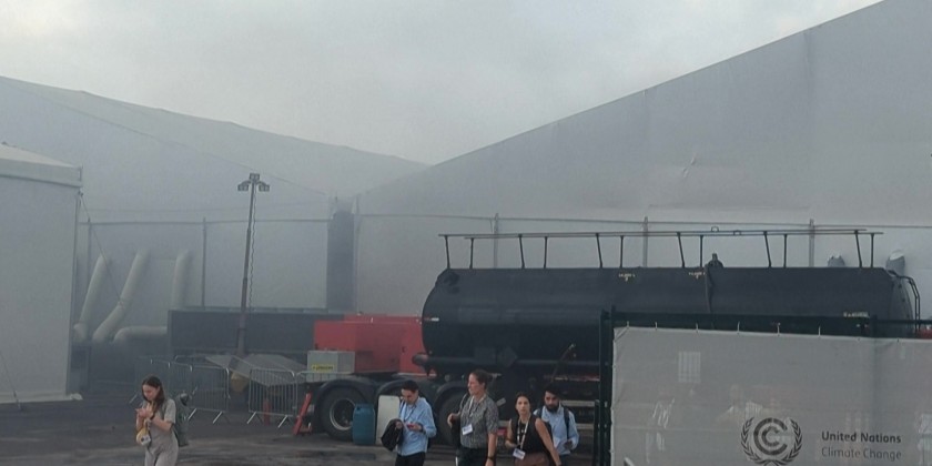 Fire causes evacuation in pavilion at COP30 in Brazil | Myanmar ...
