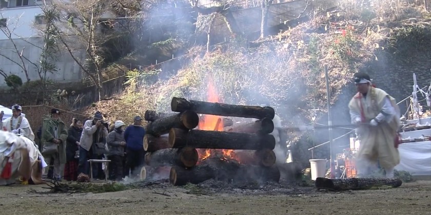 Japanese Traditional Fire-Walking Ritual | Myanmar International TV