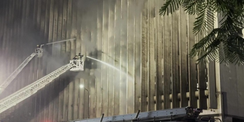 Fire erupts at major telecom hub in central Cairo | Myanmar ...