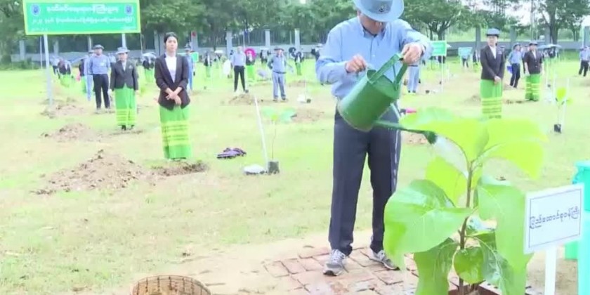Fish-Releasing & Tree-Planting: MoBA Union Minister attends ceremonies ...