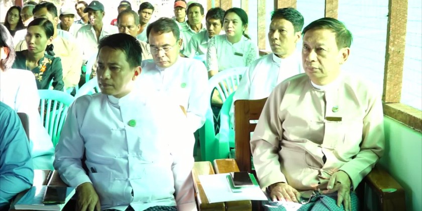 Inspection of Model Farm Harvesting: MCRD Union Minister inspected ...
