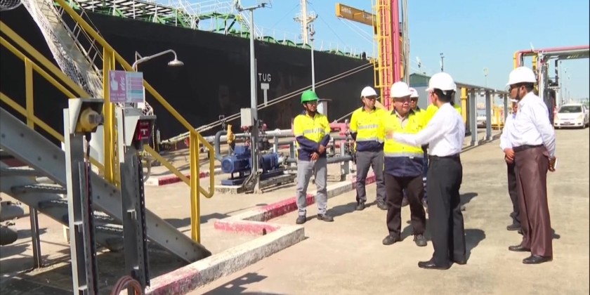 Inspection of Fuel Facilities: MoE UM inspected fuel facilities and oil ...