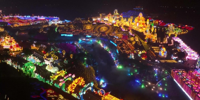 31st Zigong International Dinosaur Lantern Show kicks off | Myanmar ...