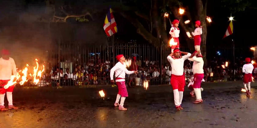 Final Randoli Perahera concludes Kandy Esala Perahera festival in Sri ...
