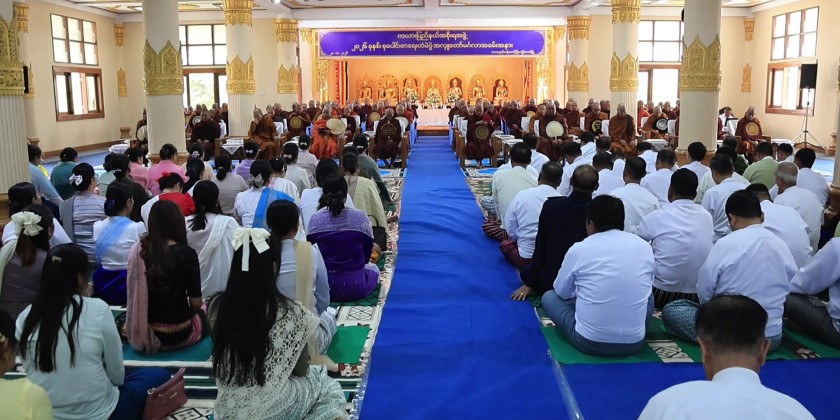 Alms-offering Ceremony: Kayah State CM attended the ceremony | Myanmar ...