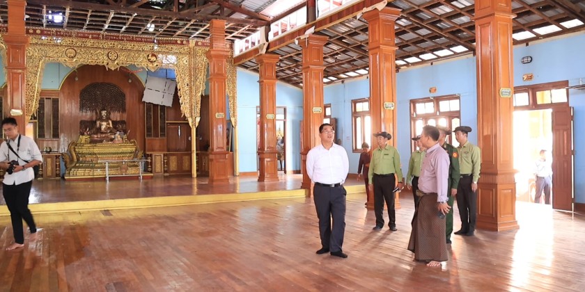 Renovation Works: Chief Minister inspects development works in Kayah ...
