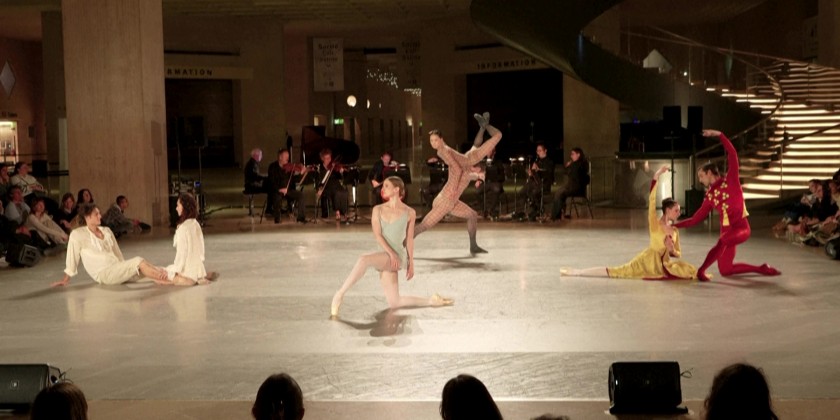 Paris Opera dancers at the Louvre for encounter with Michelangelo and ...
