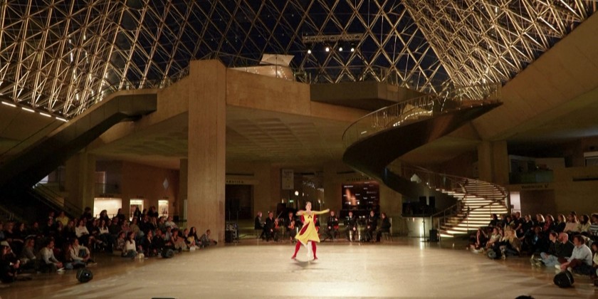 Paris Opera dancers at the Louvre for encounter with Michelangelo and ...