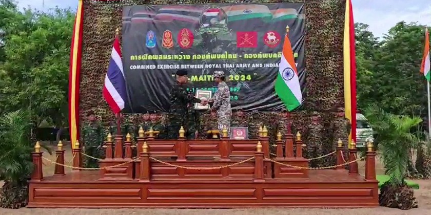 13th joint military exercise MAITREE concluded in Thailand | Myanmar ...