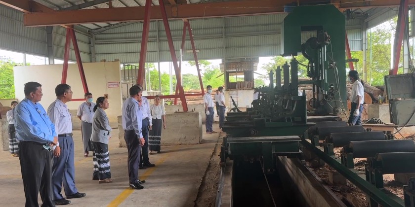 Inspection of Factories: MONREC UM inspected factories in Thanlyin ...