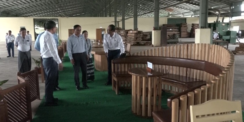 Inspection of Factories: MONREC UM inspected factories in Thanlyin ...