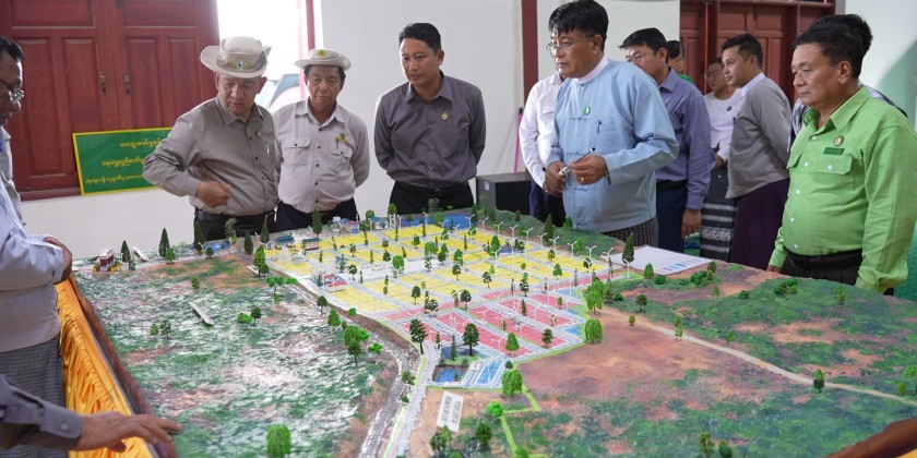 Magway Industrial Zone Project: MGY Region CM inspected project ...