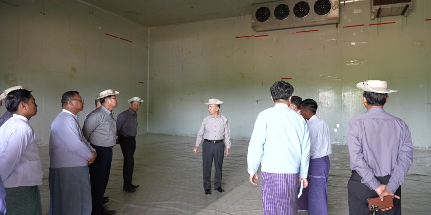 Magway Industrial Zone Project: MGY Region CM inspected project ...