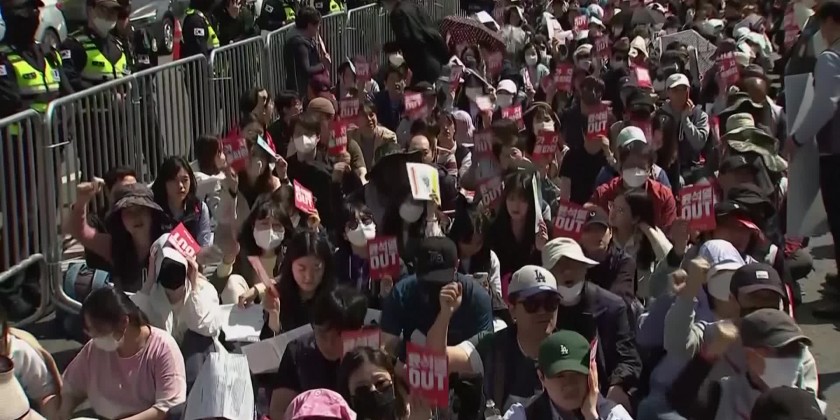 Thousands gather for May Day rally in Seoul | Myanmar International TV