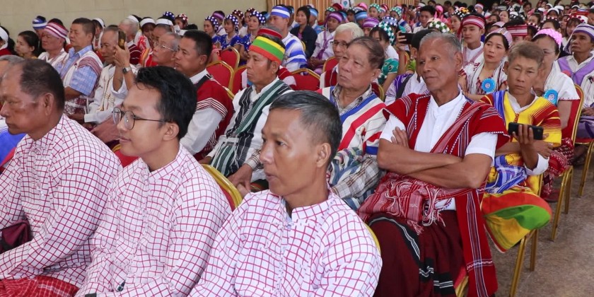 Cherishing the Culture: Kayin Traditional White Thread Tying Ceremony ...
