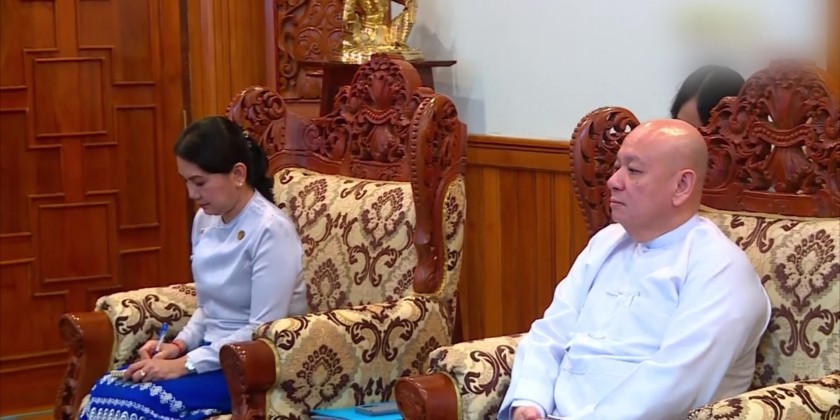 Myanmar / Belarus: MOFA Union Minister receives Chargé d'Affaires a.i ...