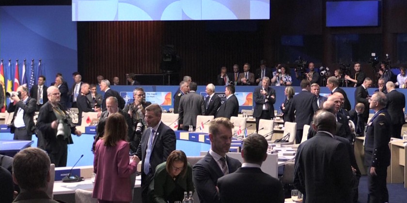NATO leaders gather for first meeting of Hague summit | Myanmar ...