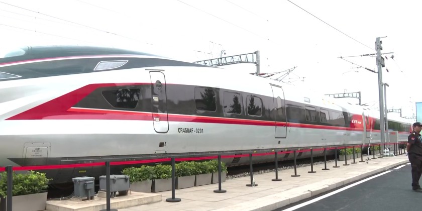 The world’s fastest high-speed railway begins trial runs next month ...