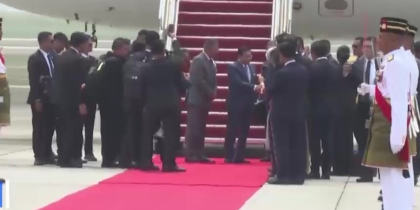 Official Visit to Malaysia: President arrived at Kuala Lumpur Intl ...