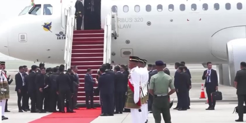 Official Visit to Malaysia: President arrived at Kuala Lumpur Intl ...