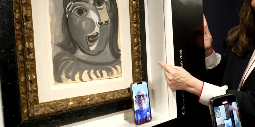 Parisian wins raffle 'A Picasso for 100 Euros', with proceeds going to ...