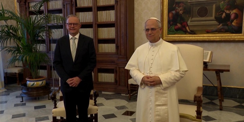 Pope Leo XIV received in audience, in the Vatican Apostolic Palace ...