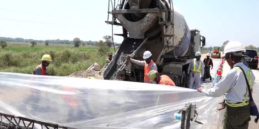 Road Development: Construction UM made inspection on roads maintenance ...