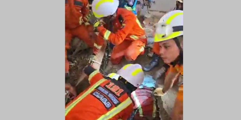 Rescued alive after 91 hours: A 63-year-old woman trapped for 91 hours ...