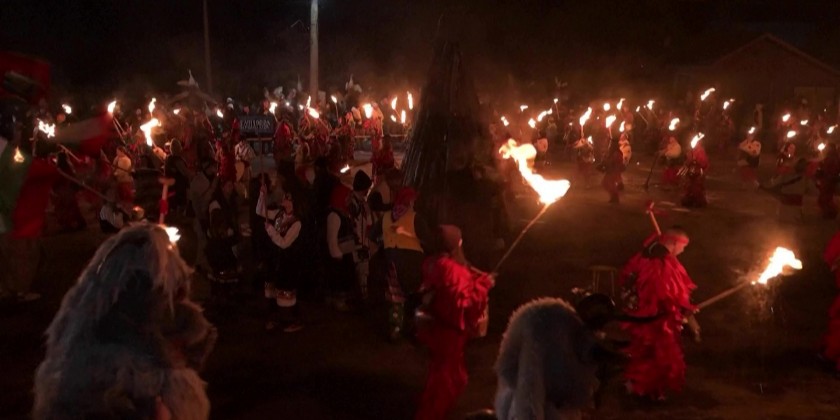 Bulgarian Kukeri Dancers 'Drive Away Evil Spirits' in Traditional ...