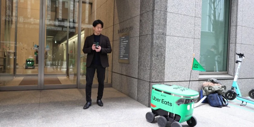 Uber Eats starts robot deliveries in Tokyo | Myanmar International TV