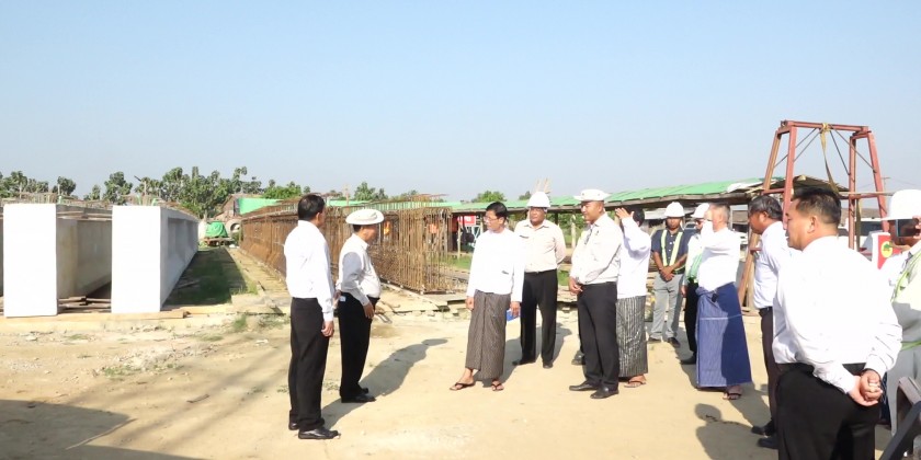 Rural Development : Bridge & route construction and meeting with ...