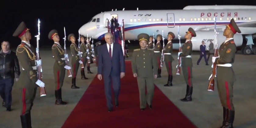 Russian internal affairs minister arrives in Pyongyang for talks ...