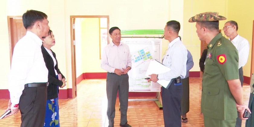 Social Welfare: Inspection in Hopone of Pa-O Self-Administered Zone ...