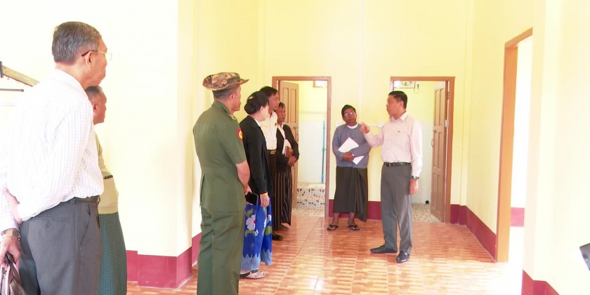 Social Welfare: Inspection in Hopone of Pa-O Self-Administered Zone ...