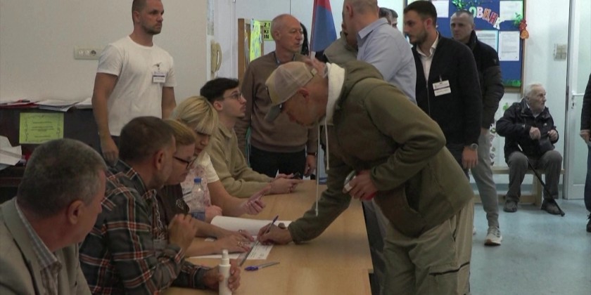 Polling stations open in Serbia's snap parliamentary election | Myanmar ...