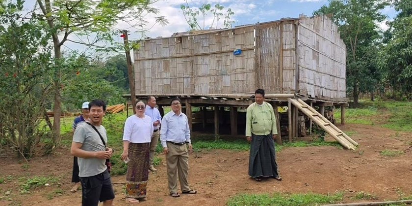 Relief Measures: Assistance provided to strong wind victims in Naung ...