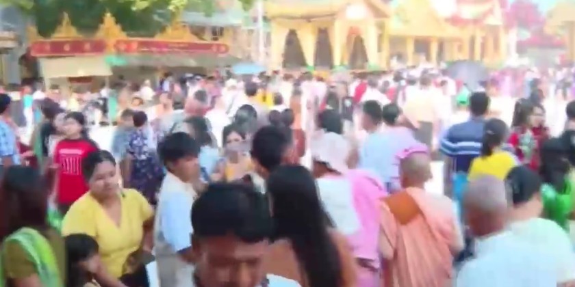 Full Moon Day of Tabaung : Pagodas and temples crowded with visitors ...